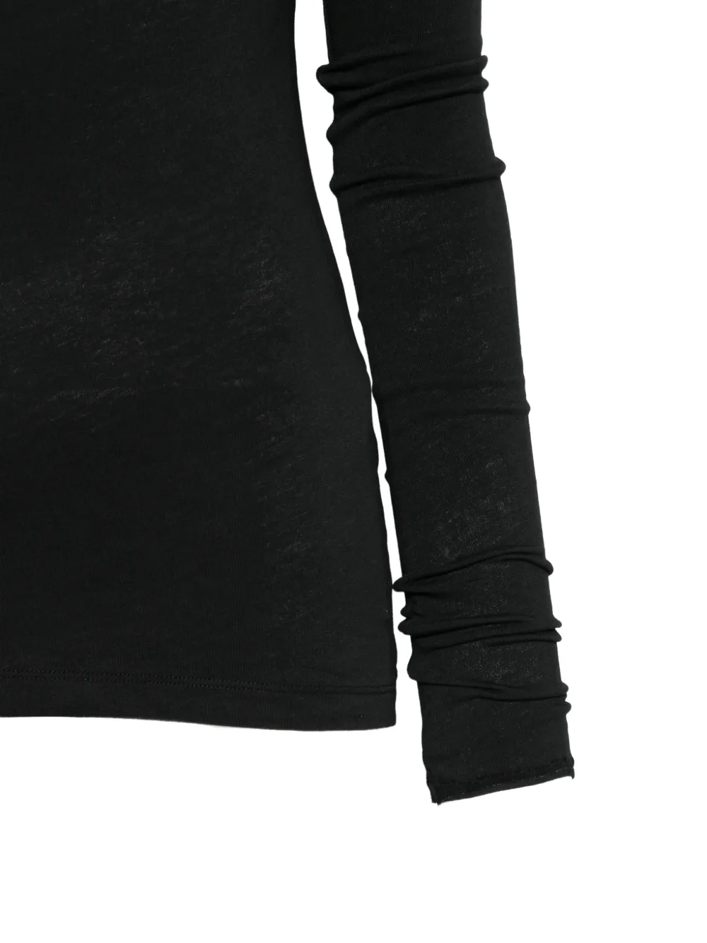 ENTIRE STUDIOS T-shirt met lange mouwen Zwart
