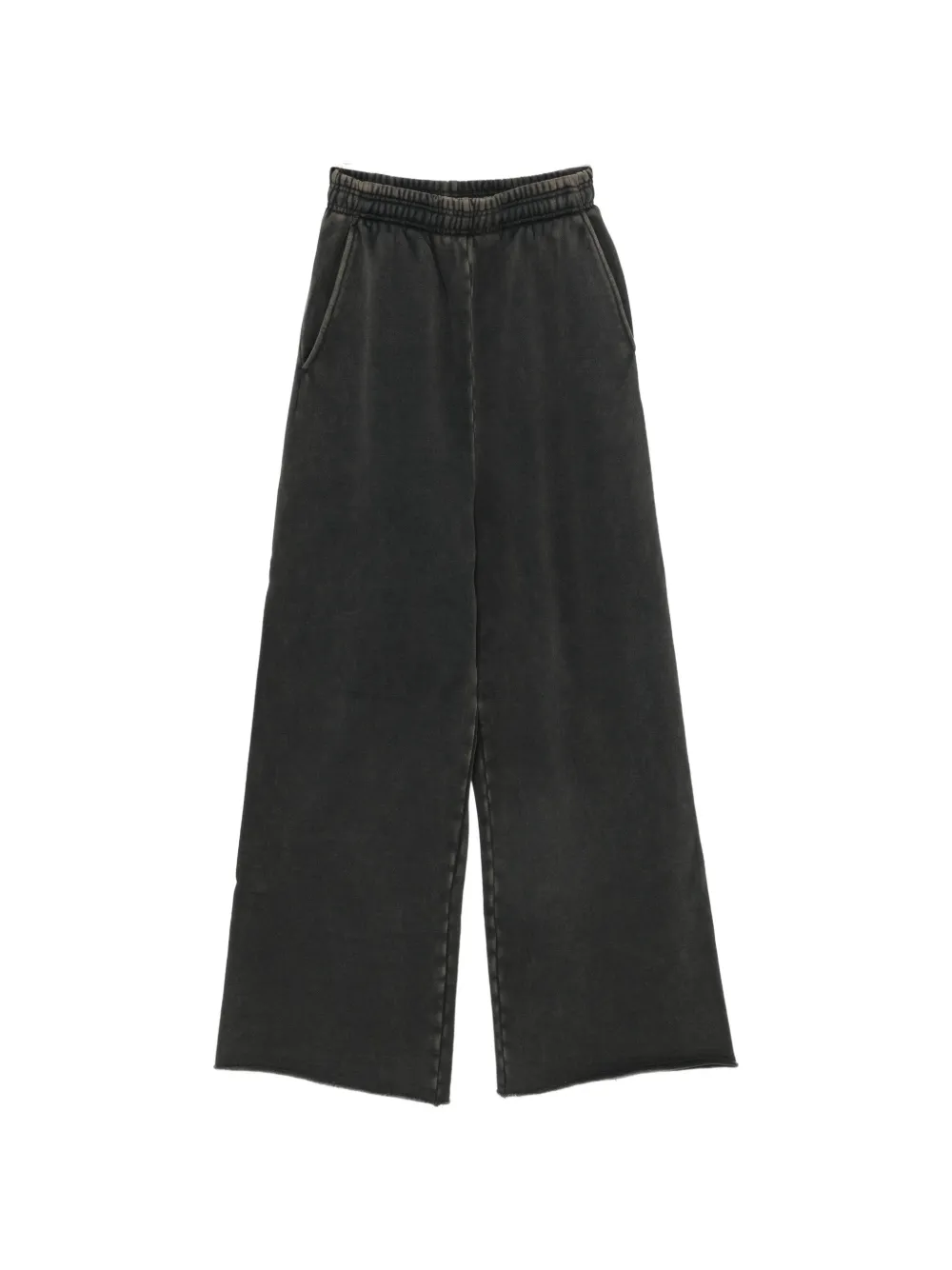ENTIRE STUDIOS faded-effect wide-leg track pants - Grigio