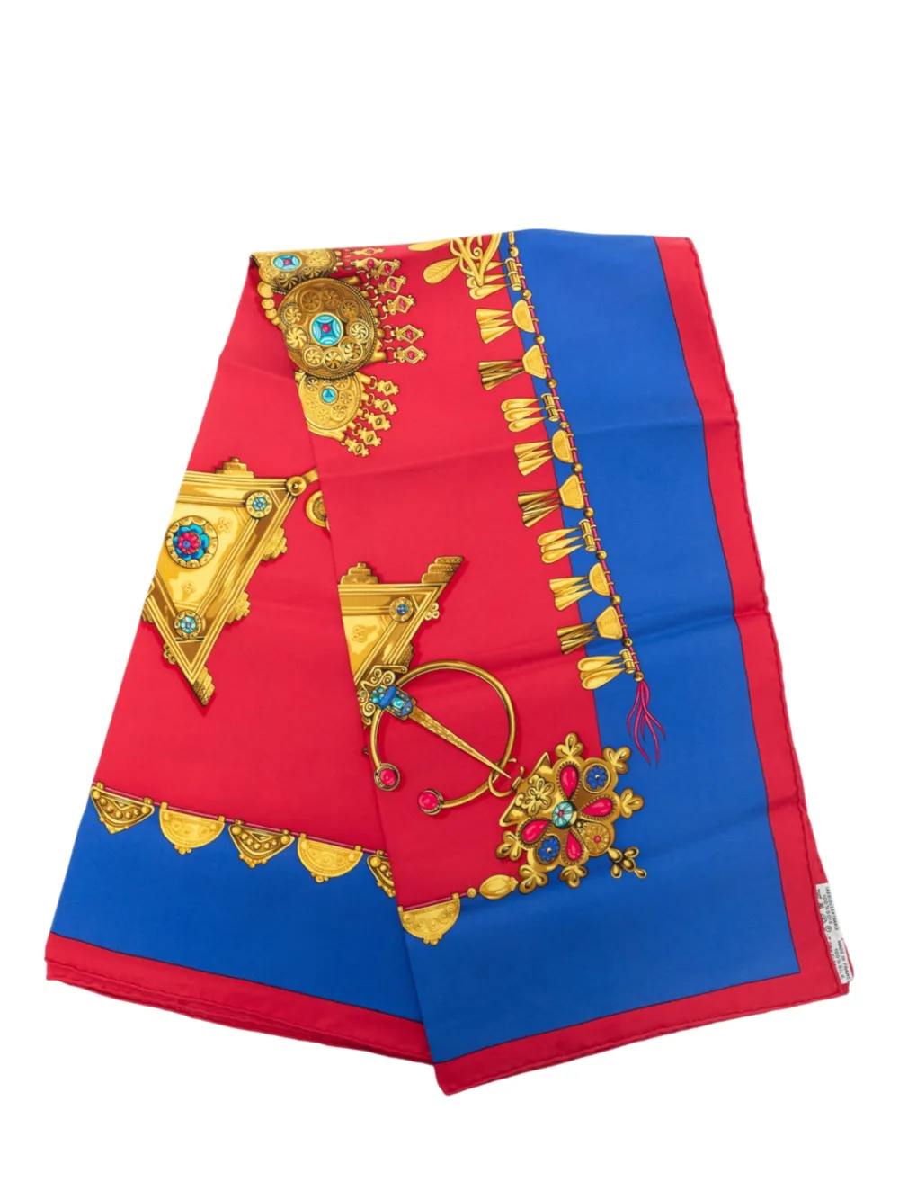 Hermès Pre-Owned Foulard Parures des Sables 90 in seta 1990-2010 - Rosso