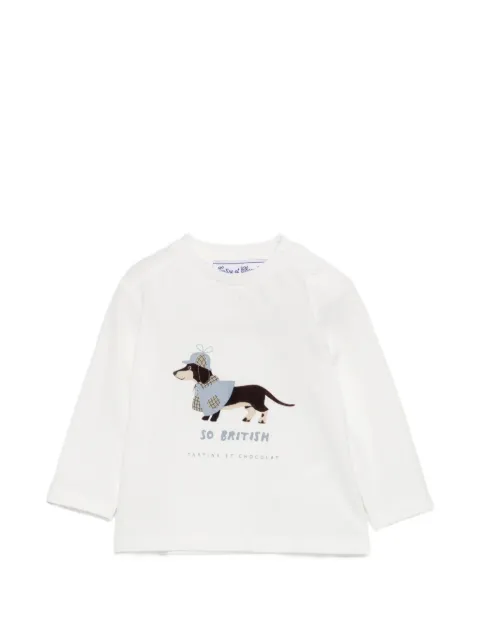 Tartine Et Chocolat graphic-print long-sleeve T-shirt