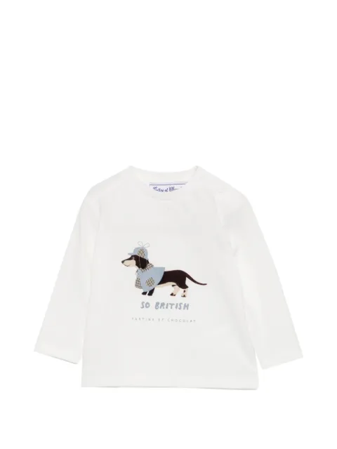 Tartine Et Chocolat t-shirt imprimé à manches longues