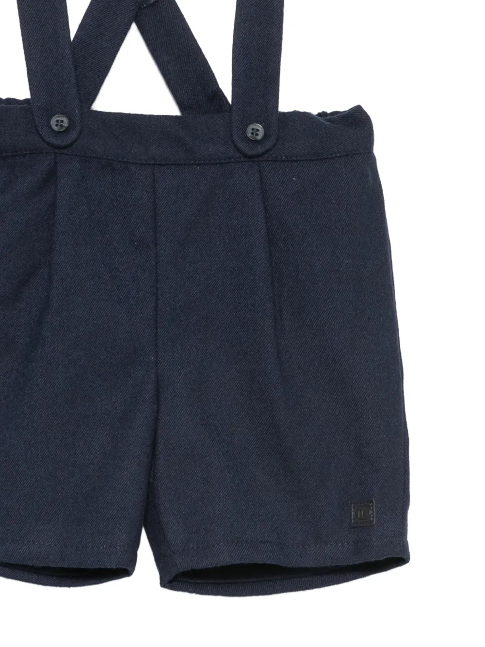 Tartine Et Chocolat Shorts met geplooid detail Blauw