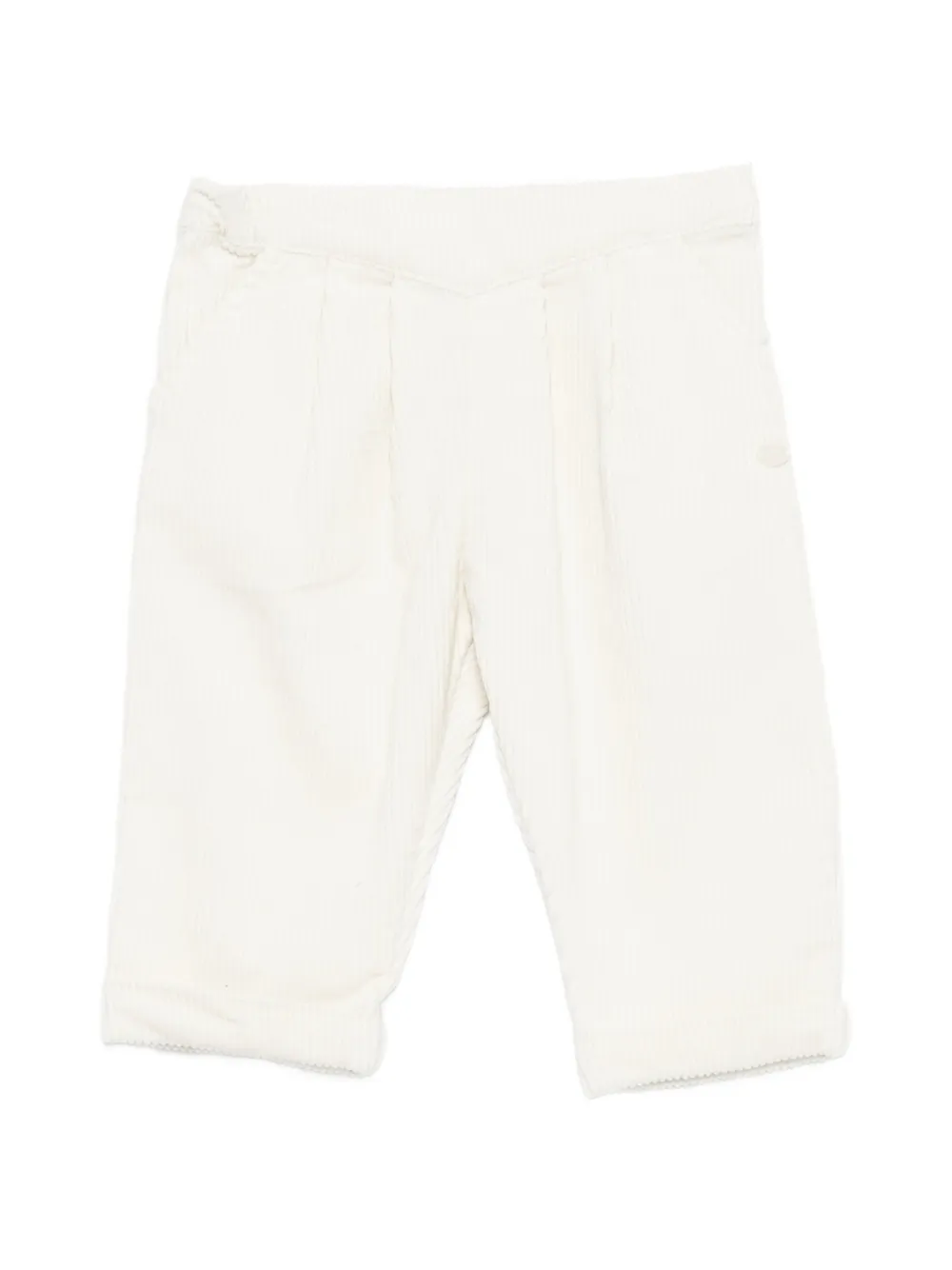 Tartine Et Chocolat pleated corduroy trousers - Toni neutri