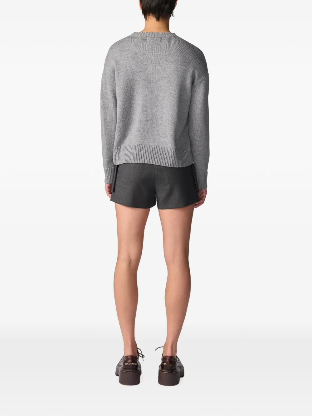 Monse Shorts met getailleerd jackvoorpand Grijs