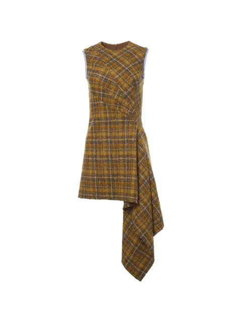 Monse draped tweed mini dress