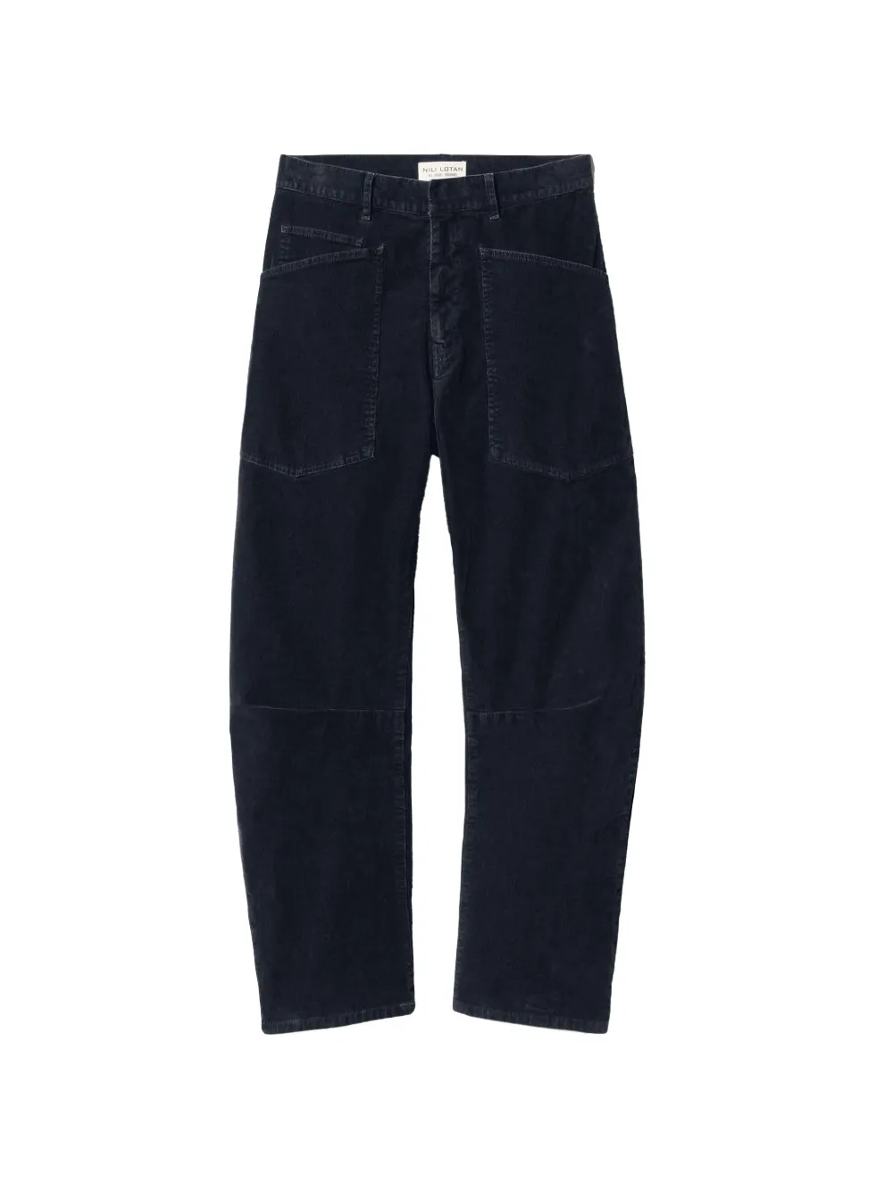 Nili Lotan Ribfluwelen broek Zwart