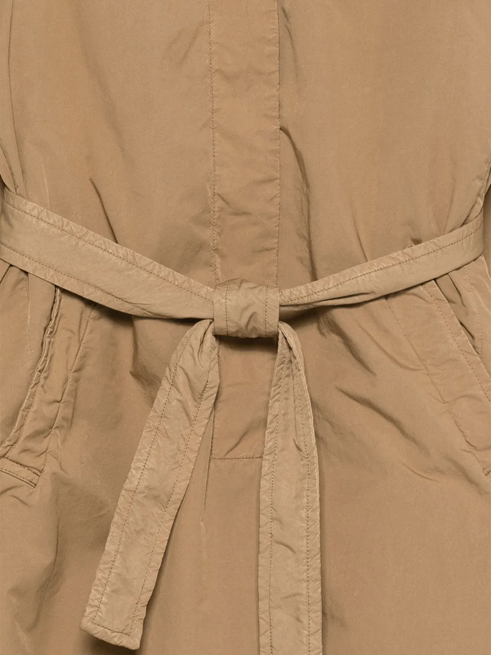 ASPESI Essenziale jas met riem Beige
