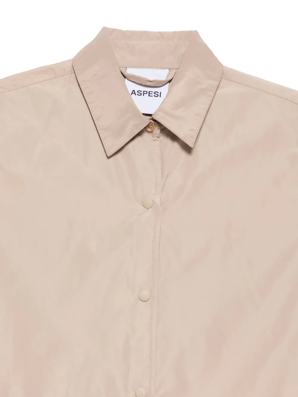 ASPESI buttoned shirt Beige