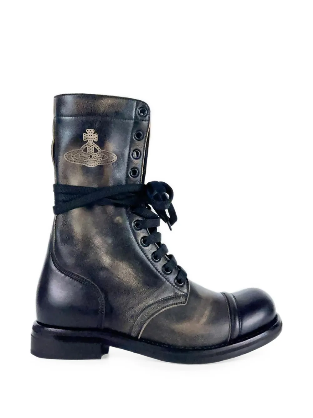 Vivienne Westwood Orb-print Parachute boots Zwart