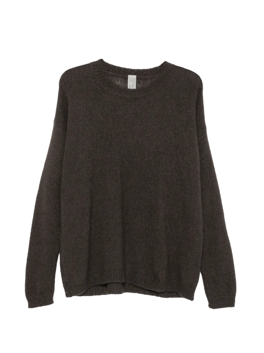 Private 0204 fine-knit drop-shoulder sweater