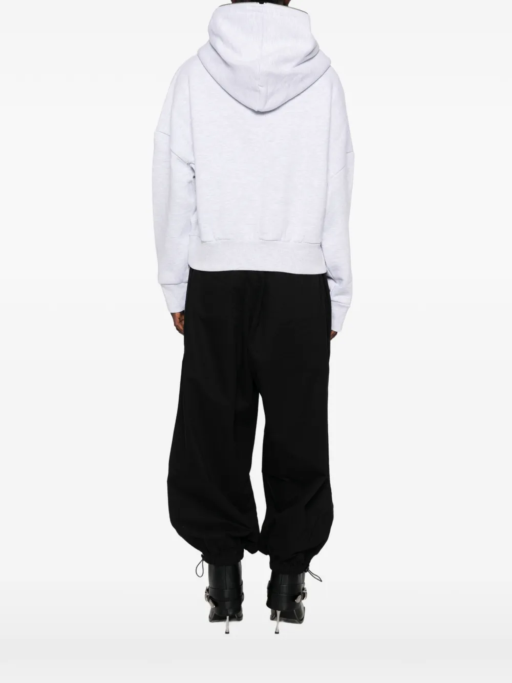 ENTIRE STUDIOS Hoodie met rits Grijs