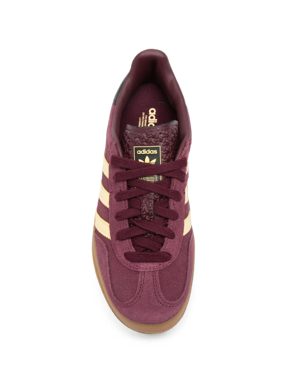 adidas Kids Gazelle Indoor J lace-up sneakers Paars