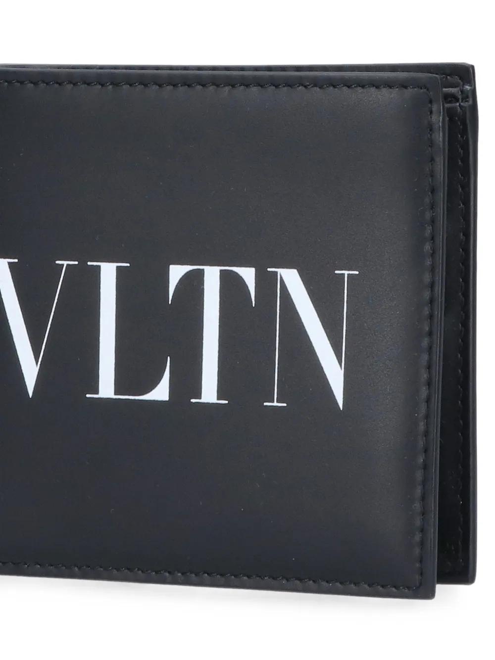 Valentino Garavani VLTN Bifold Wallet | Black | FARFETCH