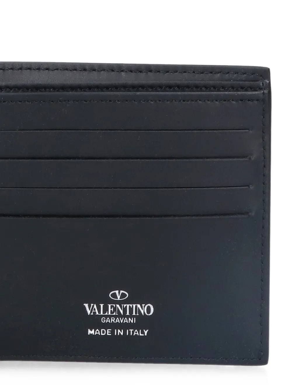 【新品】ビルフォールドウォレット　VLTN VALENTINO GARAVANI Valentino Garavani VLTN Bifold Wallet | Black | FARFETCH