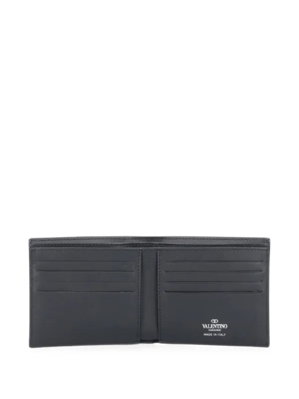 【新品】ビルフォールドウォレット　VLTN VALENTINO GARAVANI Valentino Garavani VLTN Bifold Wallet | Black | FARFETCH