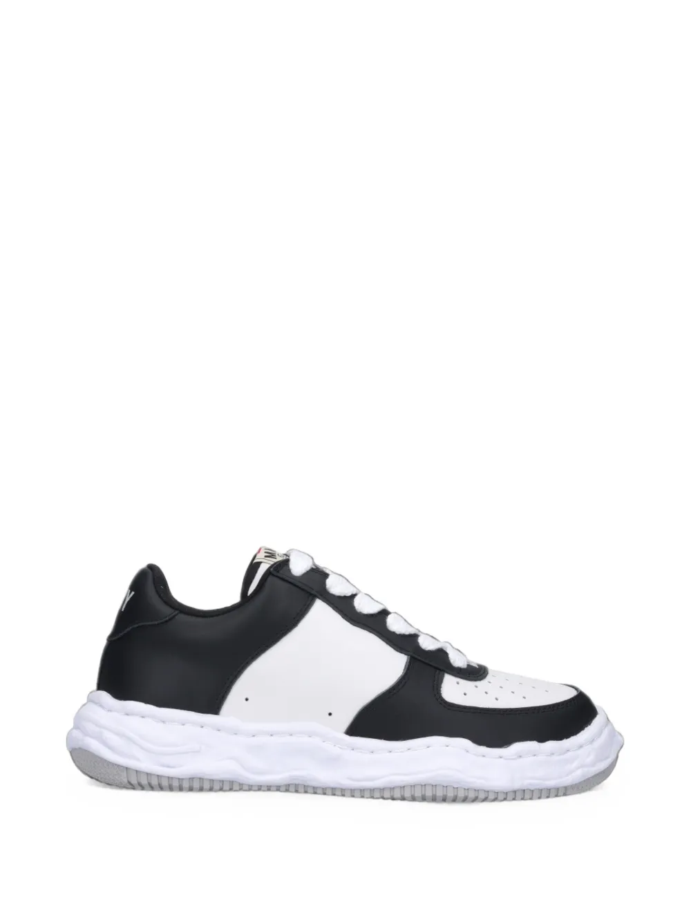 Maison MIHARA YASUHIRO Wayne Sneakers mit Wellensohle - Schwarz