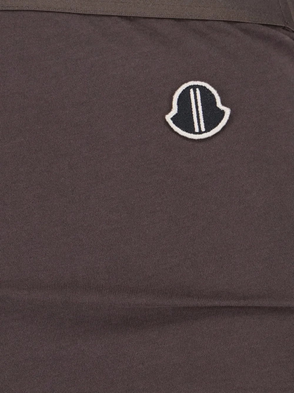 Rick Owens x Moncler maxi-rok met ruches en trekkoord Bruin