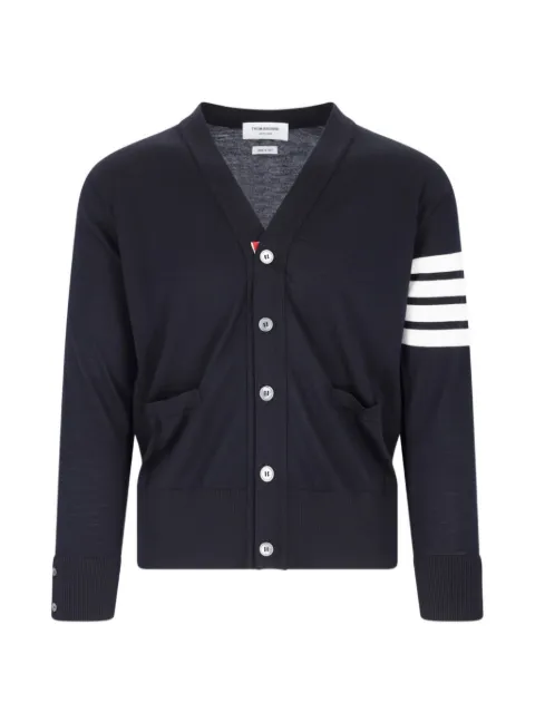 Thom Browne 4-Bar V-neck cardigan