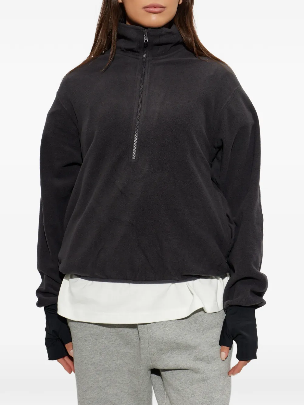 ENTIRE STUDIOS Fleece sweater Zwart