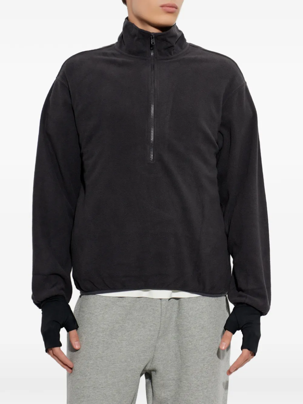 ENTIRE STUDIOS Fleece sweater Zwart