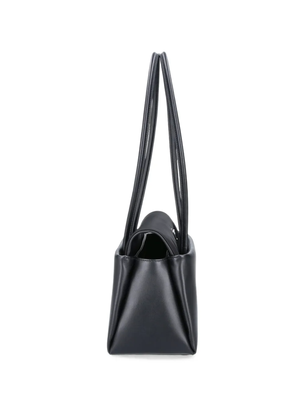 Prada Medium Passage leren tas met Re-Nylon klep Zwart