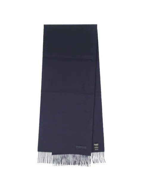 Zegna Oasi Cashmere fringed scarf