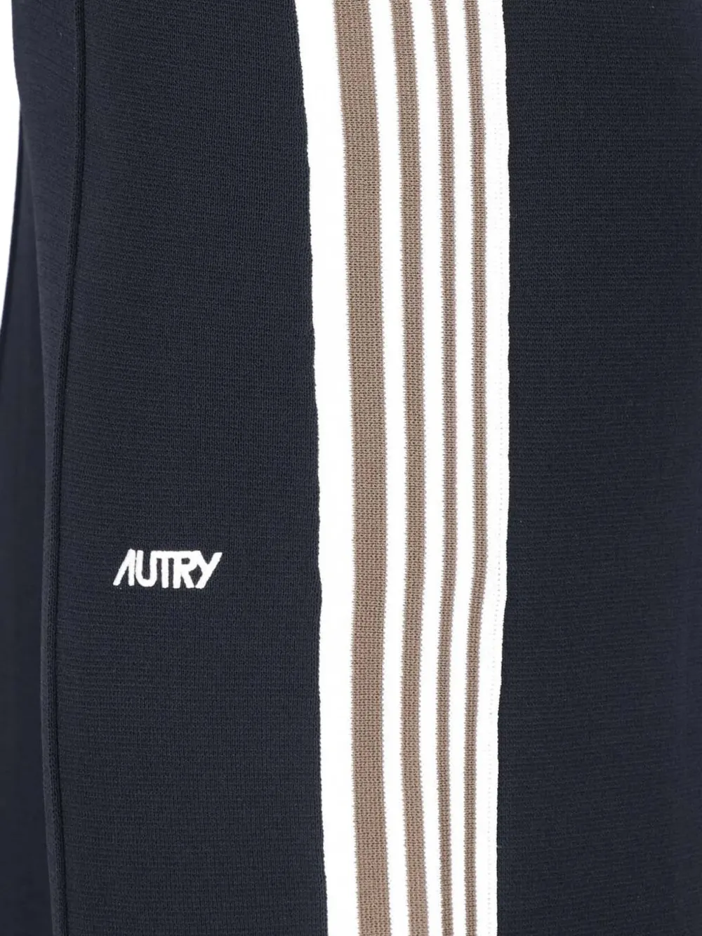 Autry Trainingsbroek met zijstreep en logo-print Zwart