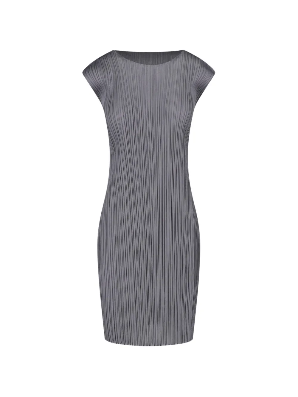 Pleats Please Issey Miyake plissé-effect mini dress