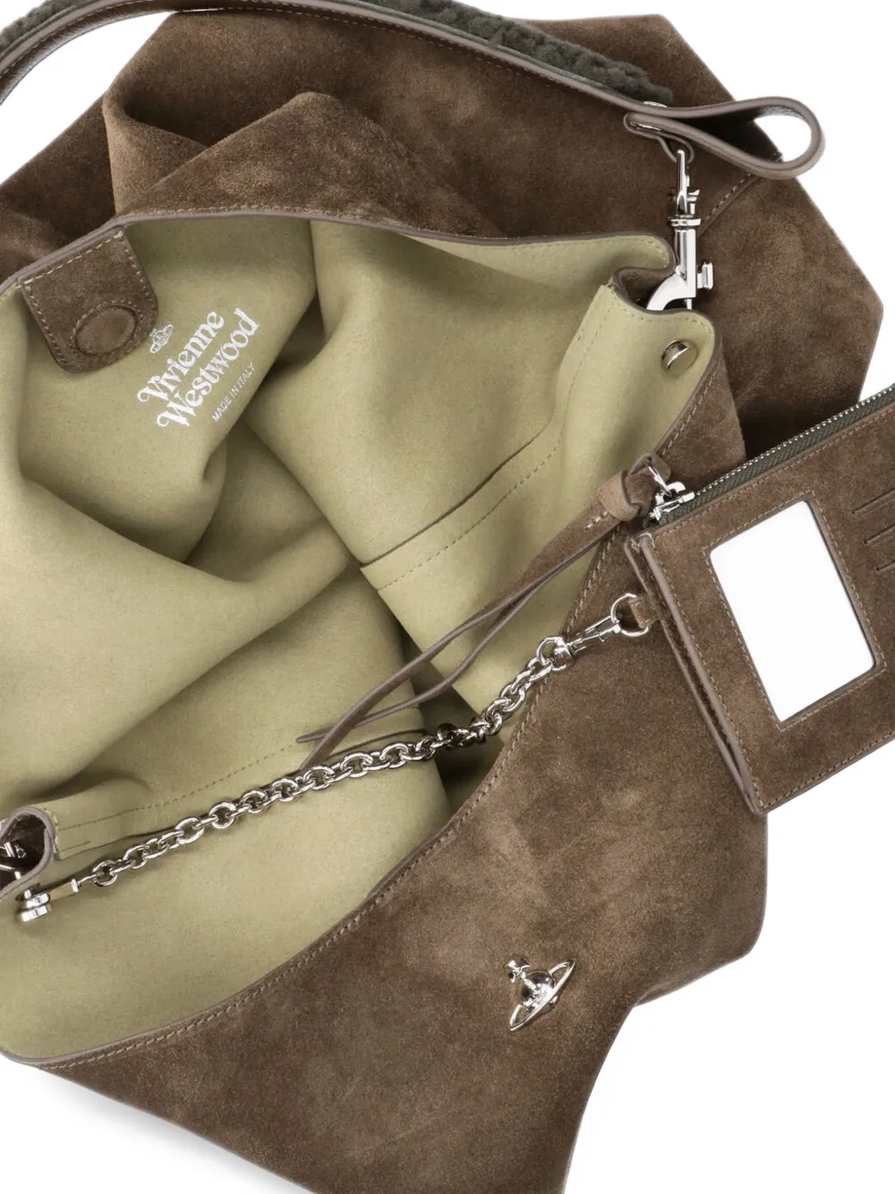 Vivienne Westwood large Lottie shoulder bag Groen