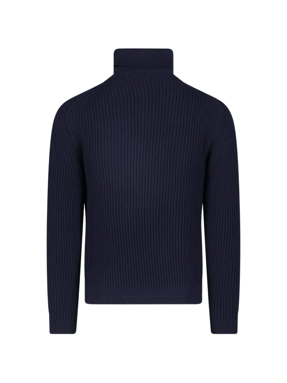 Zanone Ribgebreide coltrui Blauw