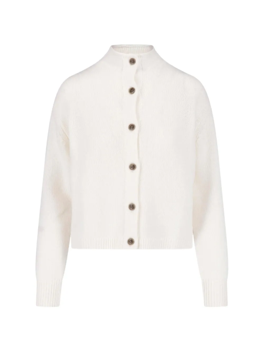 Lisa Yang button-up mock-neck cardigan