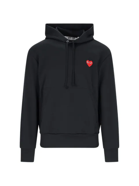 Comme Des Garçons Play heart-patch hoodie
