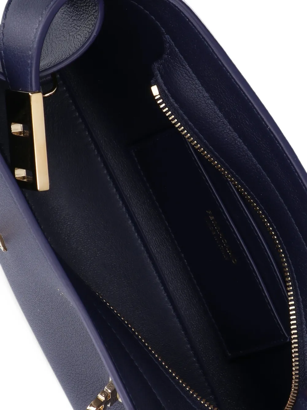 Ferragamo Hug mini-crossbodytas Blauw