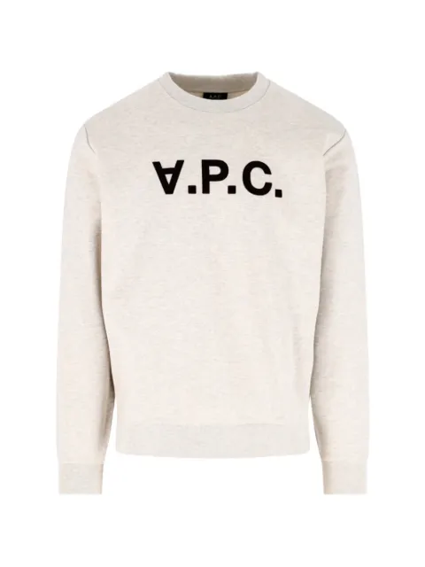 A.P.C. logo-print sweater