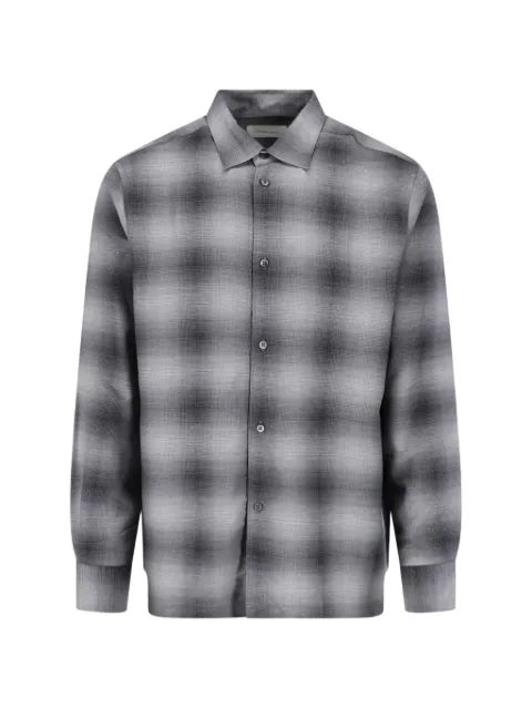 Berner Kühl check-pattern long-sleeve shirt