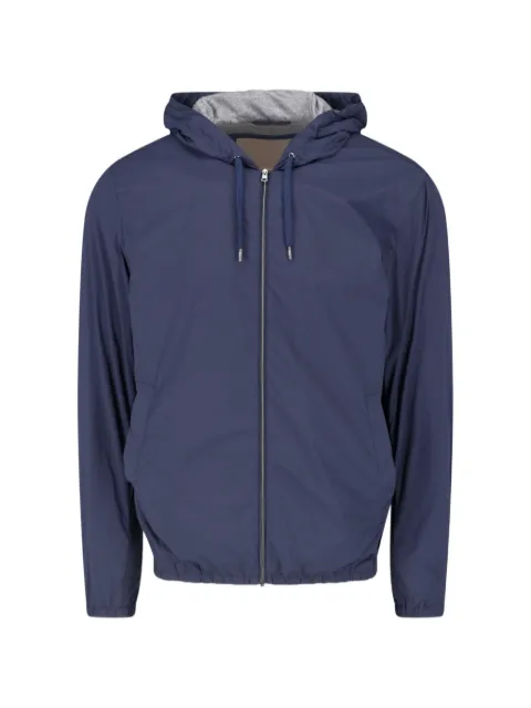 Herno drawstring hooded jacket