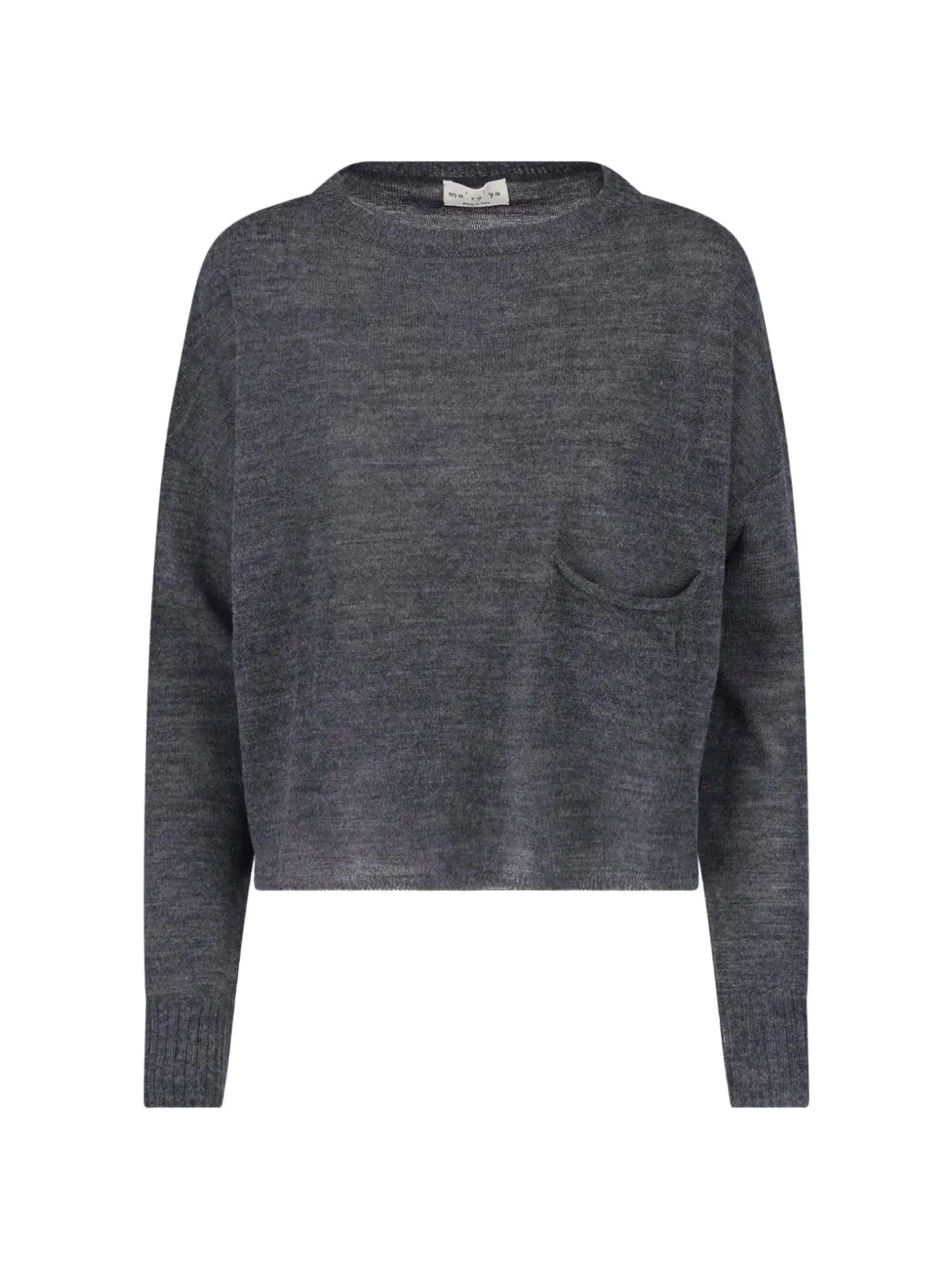 Ma'ry'ya pocket-detail sweater