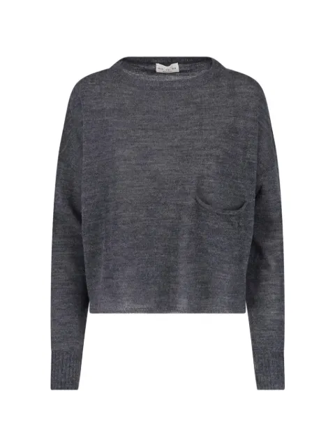 Ma'ry'ya pocket-detail sweater