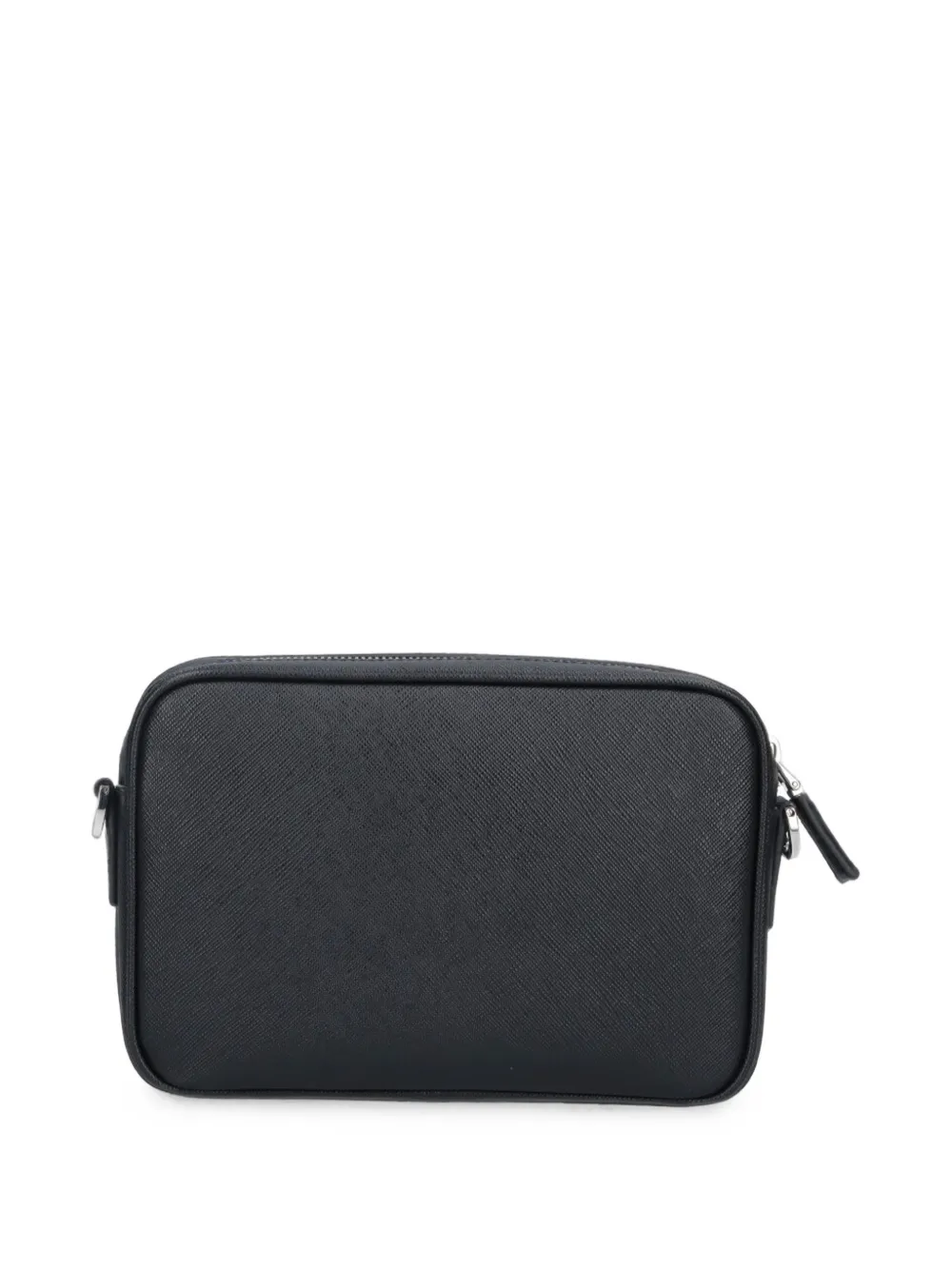 Prada Leren schoudertas Zwart