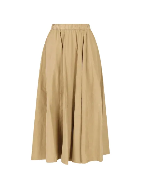 ASPESI corduroy flared midi skirt