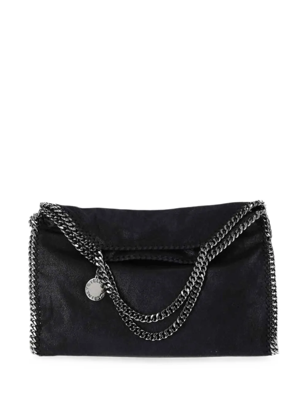 Stella McCartney Falabella fold-over tote bag - Nero