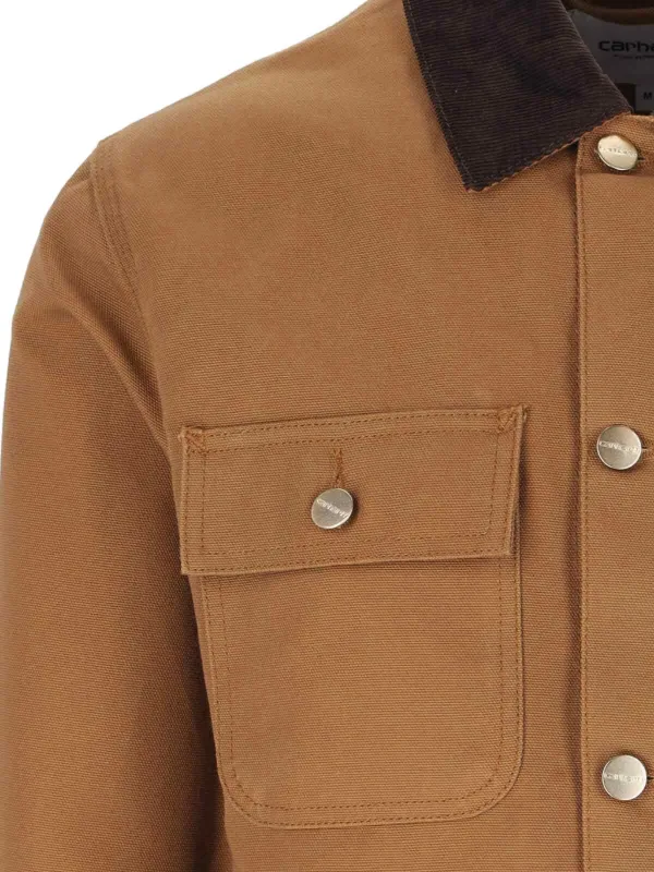 Carhartt WIP Michigan Coat コーデュロイカラージャケット | ブラウン