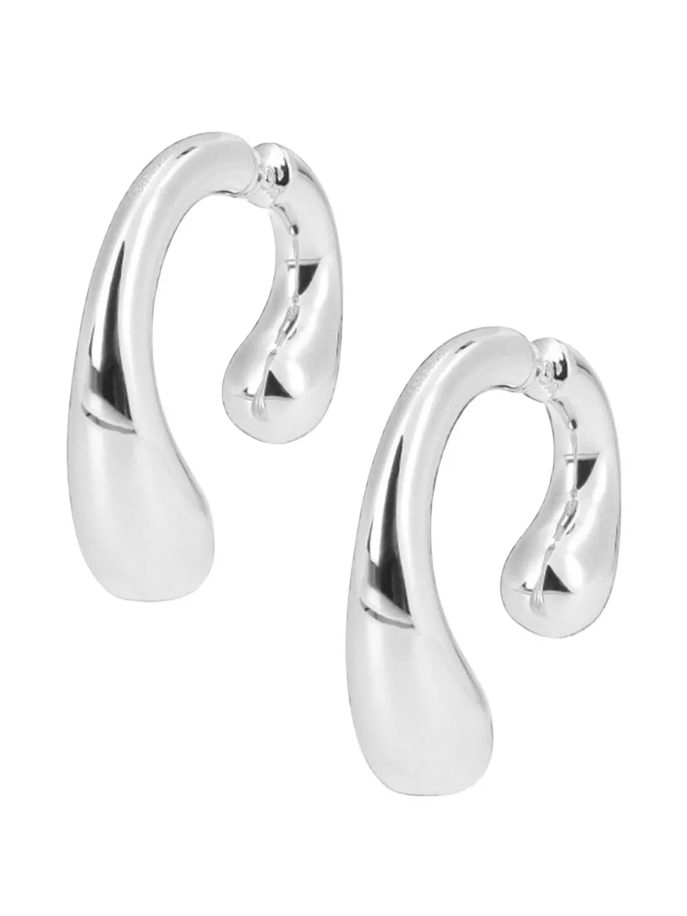 Panconesi P Earrings In Metallic