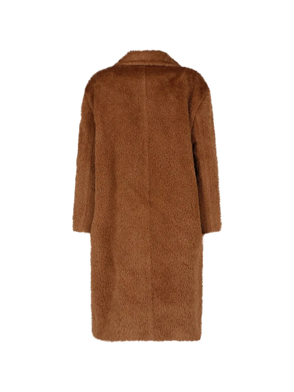 Max Mara double-breasted brushed coat Bruin