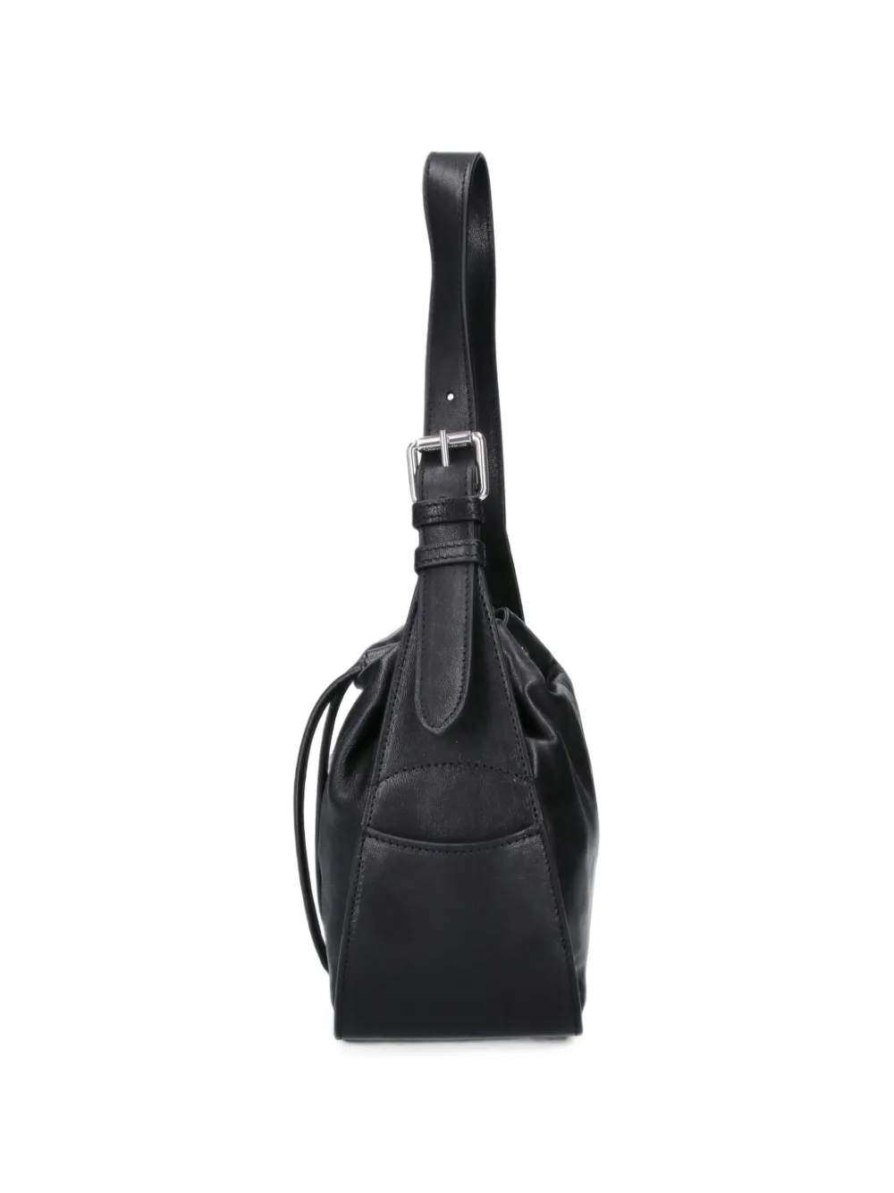 Vivienne Westwood Stacey bucket-tas met trekkoord en Orb-plakkaat Zwart