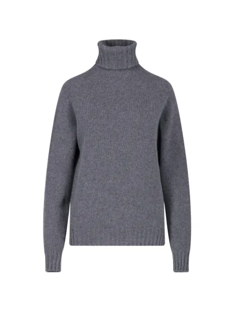 Ma'ry'ya roll-neck raglan-sleeve sweater