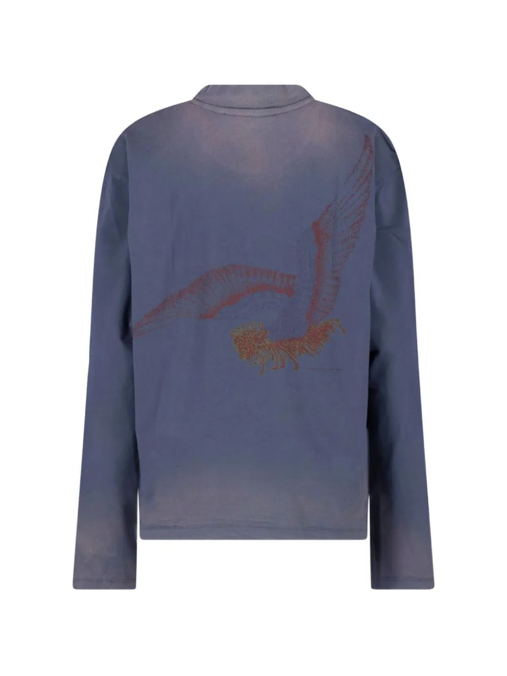 OUR LEGACY Morphed Phoenix T-shirt met lange mouwen Blauw