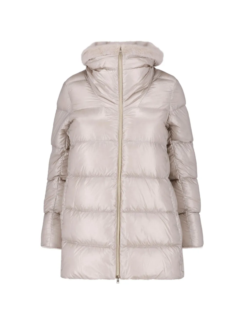 Herno quilted A-line jacket · 44