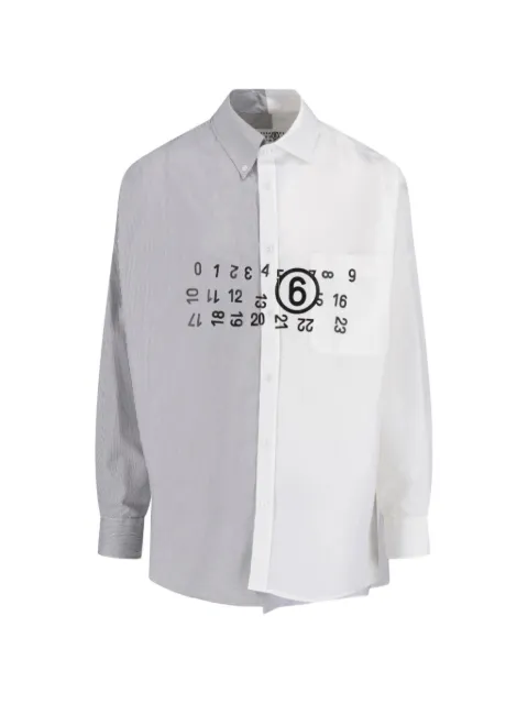 MM6 Maison Margiela cotton poplin shirt