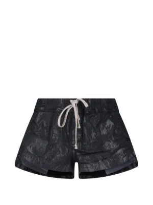 Rick Owens Fog ドローストリング ショートパンツ | ブラック